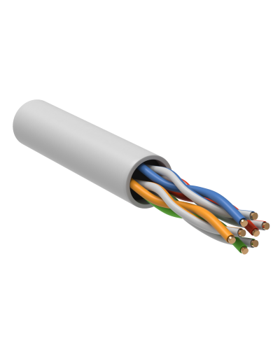 GENERICA U/UTP кат. 5E 24AWG 4 пары LSZH INDOOR белый (BC1-C5E04-128-100-G). Кабель «витая пара» (LAN) для структурированных систем связи. IEK в Новошахтинске