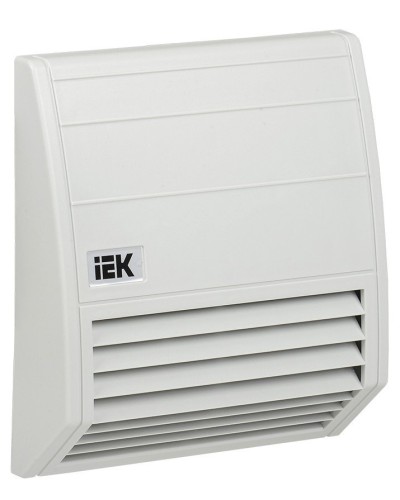Фильтр c защитным кожухом 125x125 мм (YCE-EF-055-55). Фильтр c защитным кожухом для вентилятора 55м3/час. IEK в Новошахтинске