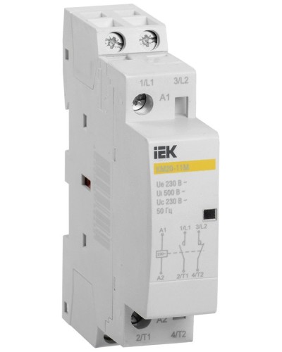 Контактор модульный КМ20-11M AC (MKK11-20-11). Контактор модульный. IEK в Новошахтинске