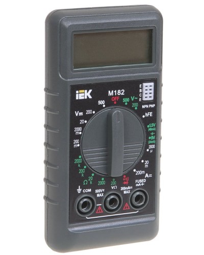 Мультиметр цифровой Compact M182 (TMD-1S-182). Мультиметр цифровой. IEK в Новошахтинске