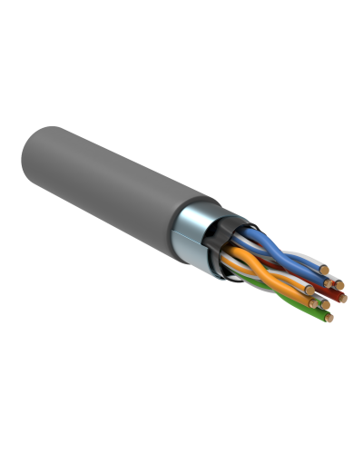 GENERICA F/UTP кат.5E 24AWG 4 пары LSZH серый (BC1-C5E04-321-305-R-G). Кабель «витая пара» (LAN) для структурированных систем связи. IEK в Новошахтинске