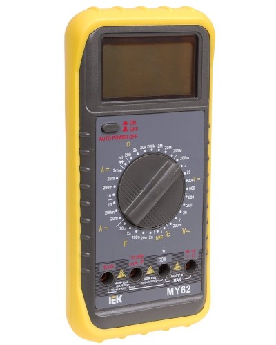 Мультиметр цифровой Professional MY62 (TMD-5S-062). Мультиметр цифровой. IEK в Новошахтинске