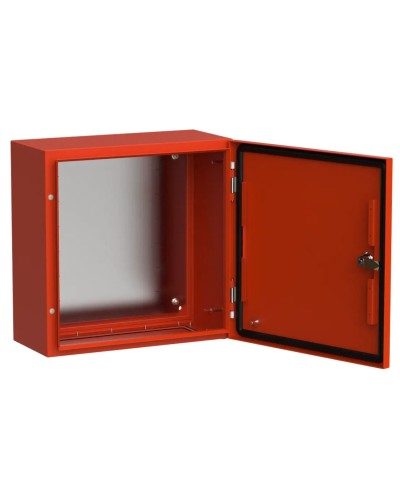 ЩМП-40.40.20 УХЛ1 IP66 RAL3020 TITAN 5 (TI5-13-N-040-040-020-66). Корпус металлический с монтажной платой. IEK в Новошахтинске