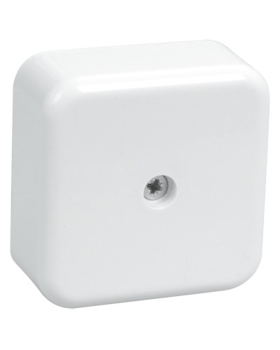 Коробка распаячная КМ41206-01 50х50х20 открытой проводки (4 клеммы 3 мм²) белая (UKO10-050-050-020-K01). Коробка распаячная безгалогенная (HF). IEK в Новошахтинске