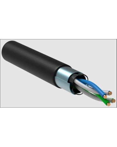 GENERICA U/UTP 5E 24AWG 2PR LDPE черный (BC3-C5E02-139-305-R-G). Кабель «витая пара» (LAN) для структурированных систем связи. IEK в Новошахтинске