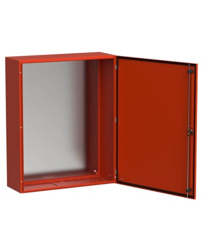 ЩМП-100.80.30 УХЛ1 IP66 RAL3020 TITAN 5 (TI5-13-N-100-080-030-66). Корпус металлический с монтажной платой. IEK в Новошахтинске