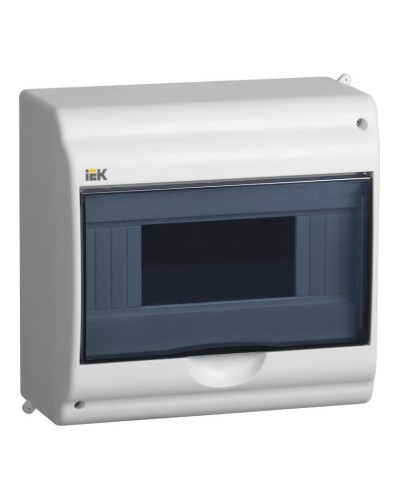 Корпус пластиковый КМПн 2/9-2 IP31 белый KREPTA 3 (MKP42-N-09-31-02). Щиток модульный с прозрачной дверцей, настенный. IEK в Новошахтинске