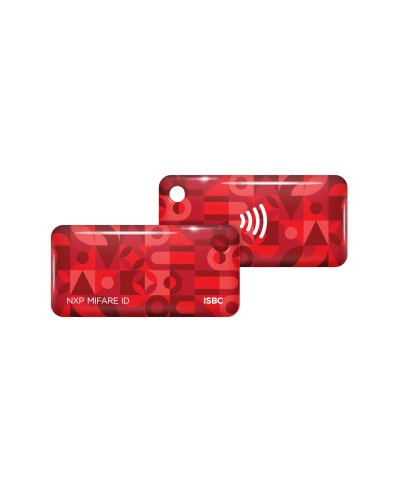 ISBC Mifare ID Standard (красный). Брелок. ISBC в Новошахтинске