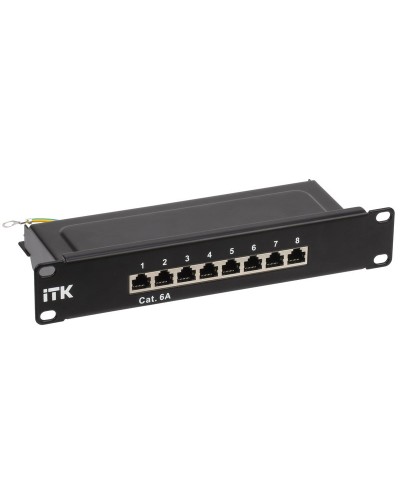 PP08-1UC6AS-D05-10. Патч-панель 10. ITK в Новошахтинске