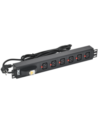 PH21-06C19-11. Блок розеток 19”. ITK в Новошахтинске