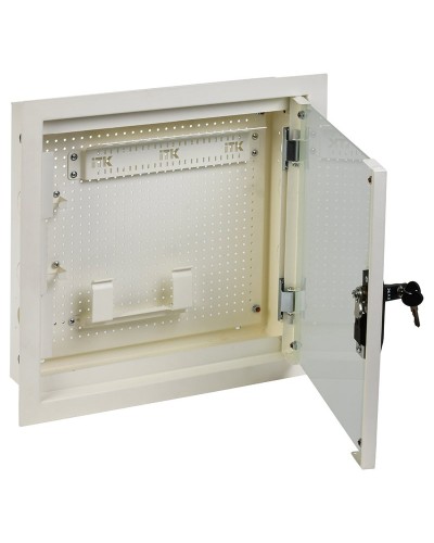 LR16-4H41-G-FR3. Шкаф мультимедиа 3 комнаты 400х400мм. ITK в Новошахтинске