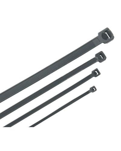 HKB-W48-L200 (100 шт). Хомут кабельный ХКн 4,8х200мм нейлон черный. ITK в Новошахтинске