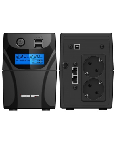 Ippon Back Power Pro II 650 Euro (1005511). Источник бесперебойного питания. Ippon в Новошахтинске