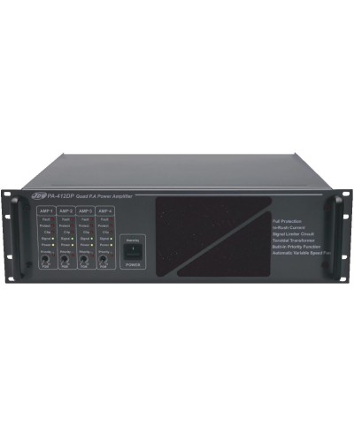 PA-412DP. Усилитель мощности 4-х канальный 4х120 Вт, 100 В. JDM в Новошахтинске