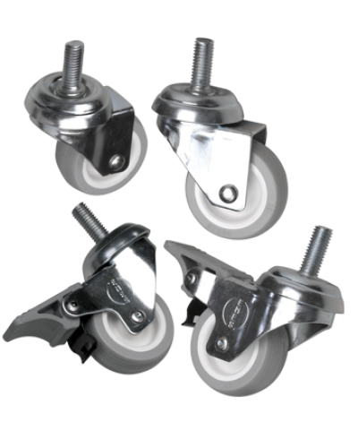 LN-ZMN-TKR-5525-01 (4 шт). Ролики для стоек и настенных шкафов. LANDE в Новошахтинске