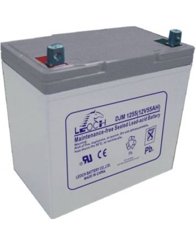 LEOCH DJM 1255. Аккумулятор герметичный свинцово-кислотный. LEOCH в Новошахтинске
