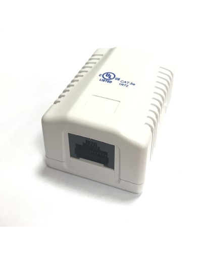 RJ-45-1 (8P8C) CAT5e, 1 выход (LISTED) компьютерная розетка: Розетка компьютерная 1 выход в Новошахтинске