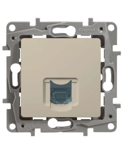 Розетка 5e, UTP, 1хRJ45, ETIKA, слоновая кость (672341). Розетка. LegranD в Новошахтинске