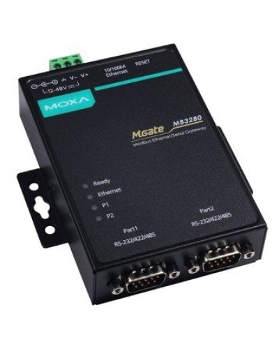 MGate MB3280. 2-портовый преобразователь протоколов. MOXA в Новошахтинске