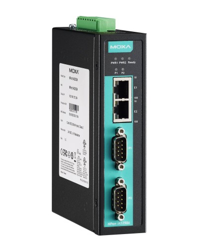 NPort IA5150A. 1-портовый усовершенствованный преобразователь. MOXA в Новошахтинске