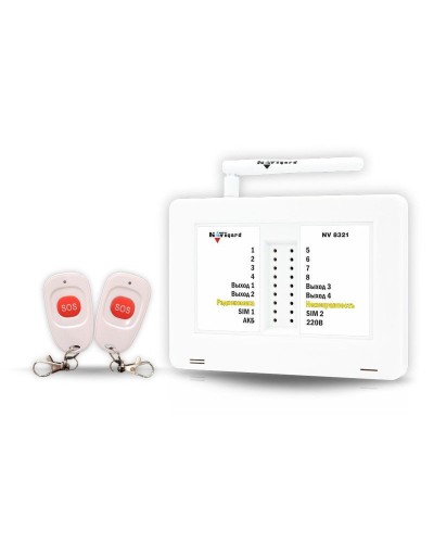 NV 8321ТК. GSM комплект тревожной сигнализации. NAVIgard в Новошахтинске