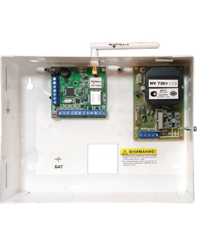 NV 1010c. Устройство оконечное объектовое приемно-контрольное c GSM коммуникатором. NAVIgard в Новошахтинске