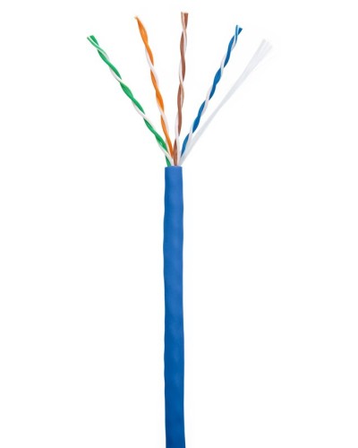 U/UTP 4pair, Cat5e, In, PVC (CCA-UU004-5E-PVC-BL). Кабель «витая пара» (LAN) для структурированных систем связи. NETLAN в Новошахтинске