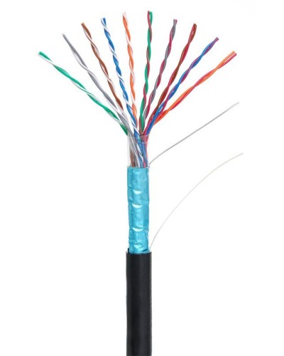 F/UTP 10pair, Cat5, Out, PE (EC-UF010-5-PE-BK-3). Кабель «витая пара» (LAN) для структурированных систем связи. NETLAN в Новошахтинске