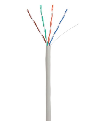 U/UTP 4pair, Cat5e, In, PVC (EC-UU004-5E-PVC-GY). Кабель «витая пара» (LAN) для структурированных систем связи. NETLAN в Новошахтинске