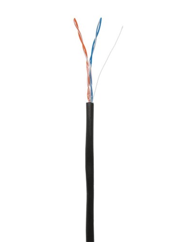 U/UTP 2pair, Cat5, Out, PE (EC-UU002-5-PE-BK). Кабель «витая пара» (LAN) для структурированных систем связи. NETLAN в Новошахтинске