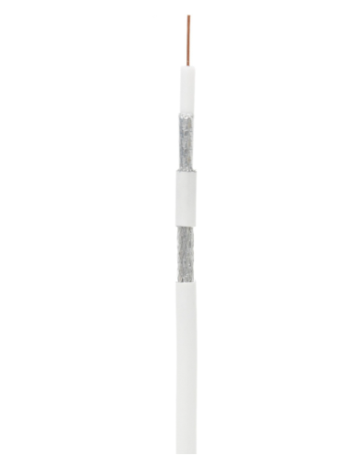 RG-11 CCS, In, PVC (EC-C2-21123A-WT-3). Кабель коаксиальный омедненный. NETLAN в Новошахтинске
