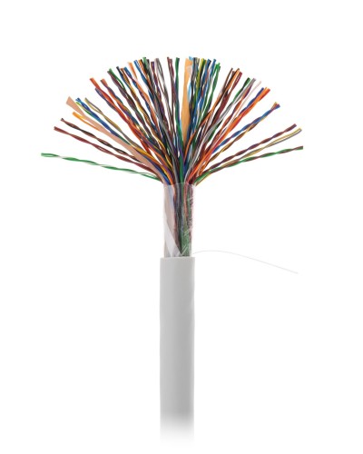 U/UTP 50pair, Cat5, In, PVC (EC-UU050-5-PVC-GY-3). Кабель «витая пара» (LAN) для структурированных систем связи. NETLAN в Новошахтинске