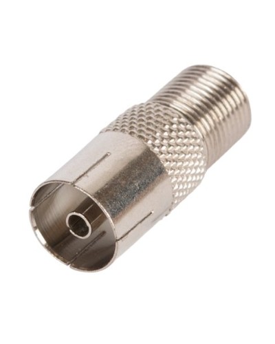 EC-CC-F-PAL-FM-MT-100 (100 шт). Адаптер для коаксиальных кабелей, F-тип-PAL-female. NETLAN в Новошахтинске