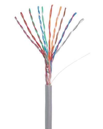 U/UTP 10pair, Cat5, In, PVC (EC-UU010-5-PVC-GY-3). Кабель «витая пара» (LAN) для структурированных систем связи. NETLAN в Новошахтинске