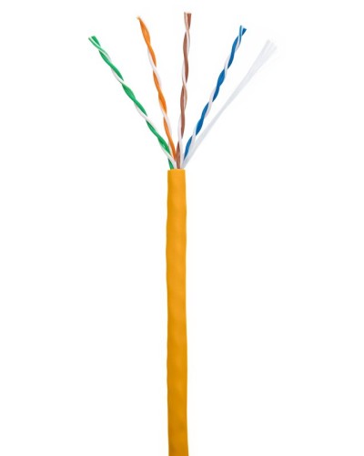 U/UTP 4pair, Cat5e, In, LSZH (EC-UU004-5E-LSZH-OR-1). Кабель «витая пара» (LAN) для структурированных систем связи. NETLAN в Новошахтинске