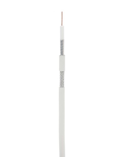 RG-6 CCS, In, PVC (UEC-C2-32123A-WT-3). Кабель коаксиальный омедненный. NETLAN в Новошахтинске