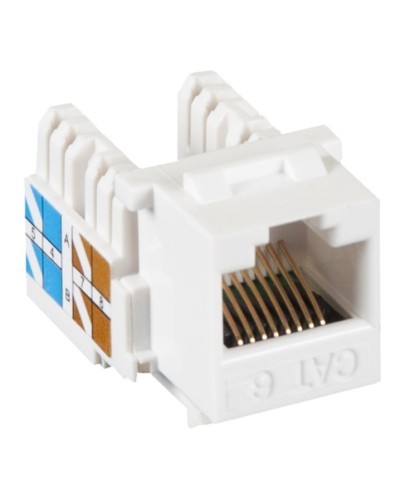 EC-UKJ-UE2-WT-10 (10 шт). Модуль-вставка. NETLAN в Новошахтинске
