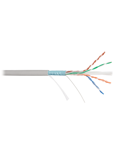 F/UTP 4pair, Cat6a, Solid, In, нг(А)-HF (NMC 4255C-GY). Кабель «витая пара» (LAN) для структурированных систем связи. NIKOMAX в Новошахтинске