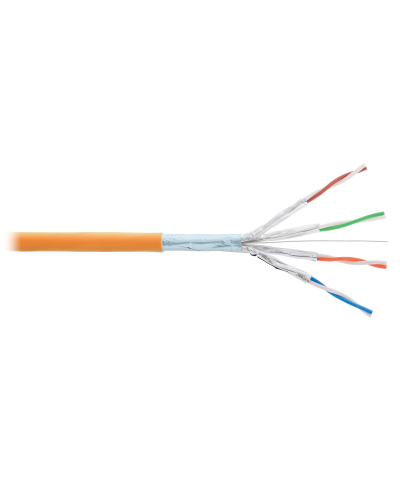F/FTP 4pair, Cat6a, Solid, In, нг(А)-HF (NMC 4355C-OR). Кабель «витая пара» (LAN) для структурированных систем связи. NIKOMAX в Новошахтинске