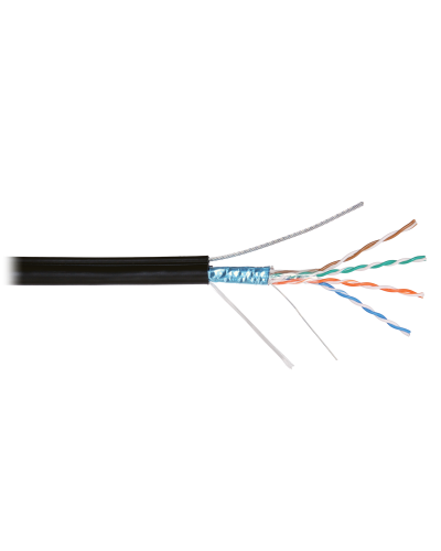 F/UTP 4pair, Cat5e, Solid, Out, SW, PVC (NMC 4905B-BK). Кабель «витая пара» (LAN) для структурированных систем связи. NIKOMAX в Новошахтинске
