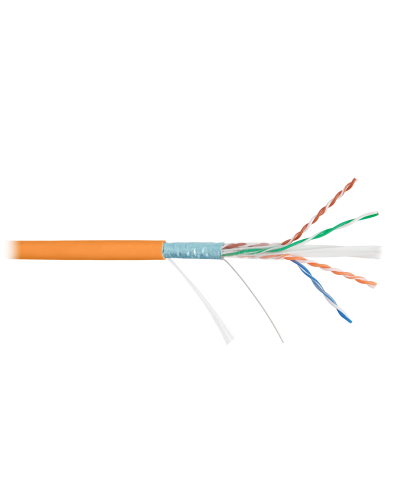 F/UTP 4pair, Cat6, Solid, In, нг(А)-HF (NMC 4240C-OR). Кабель «витая пара» (LAN) для структурированных систем связи. NIKOMAX в Новошахтинске