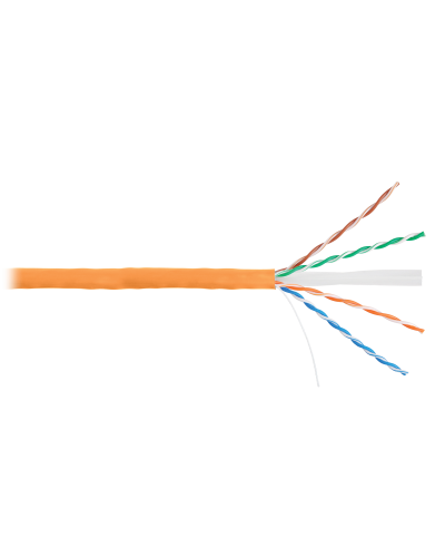 U/UTP 4pair, Cat6, Solid, In, нг(А)-HF (NMC 9140C-OR). Кабель «витая пара» (LAN) для структурированных систем связи. NIKOMAX в Новошахтинске