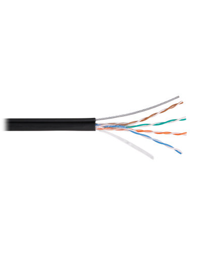 U/UTP 4pair, Cat5e, Solid, Out, SW, PVC (NMC 4805B-BK). Кабель «витая пара» (LAN) для структурированных систем связи. NIKOMAX в Новошахтинске