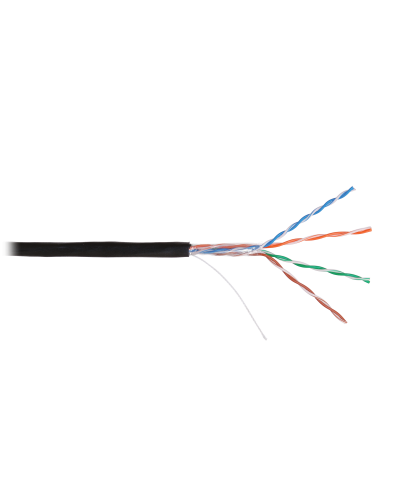 U/UTP 4pair, Cat5e, Solid, In/Out, нг(А)-HF (NMC 9100C-BK). Кабель «витая пара» (LAN) для структурированных систем связи. NIKOMAX в Новошахтинске