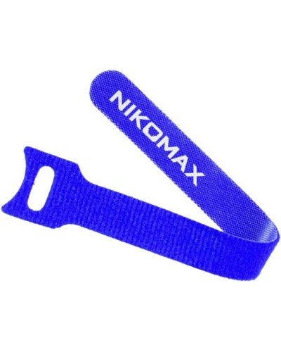 NMC-CTV210-16-SB-BL-10 (10шт). Стяжка-липучка с мягкой пряжкой. NIKOMAX в Новошахтинске