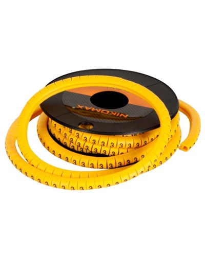 NMC-CMR-2-YL-500 (500шт). Маркер кабельный. NIKOMAX в Новошахтинске