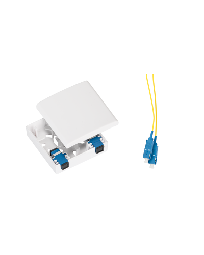 NMF-WO02LCAS2-CS-WT. Оптическая розетка. NIKOMAX в Новошахтинске