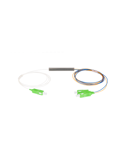 NMF-SPP1X2A1-SCA-M. Сплиттер планарный 1x2, 9/125мкм, SC/APC, 0.9 мм. NIKOMAX в Новошахтинске