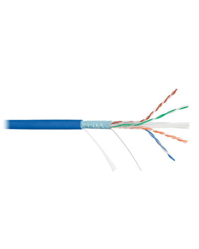 F/UTP 4pair, Cat6, Solid, In, нг(А)-HF (NMC 4240C-BL). Кабель «витая пара» (LAN) для структурированных систем связи. NIKOMAX в Новошахтинске