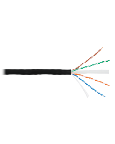 U/UTP 4pair, Cat6, Solid, In/Out, нг(А)-HF (NMC 9140C-BK). Кабель «витая пара» (LAN) для структурированных систем связи. NIKOMAX в Новошахтинске